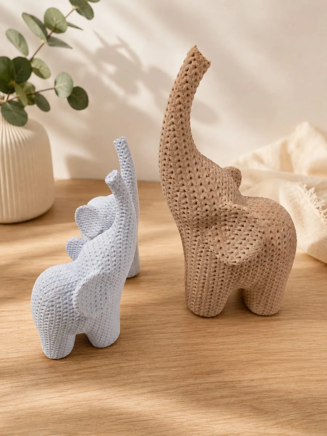 Elefante Decorativo Crochê  — imagem 1